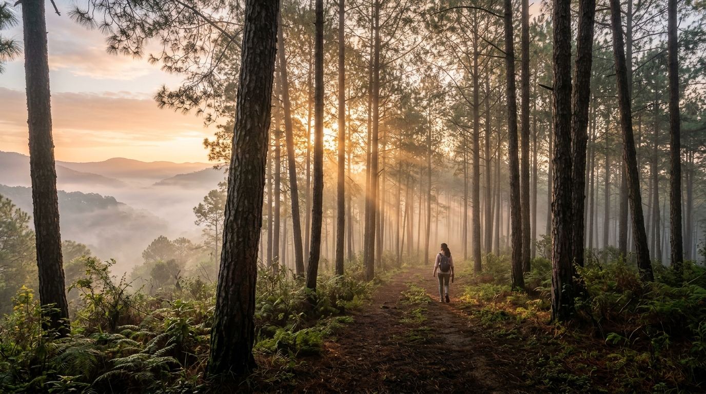 Netarhat pine forests and Chotanagpur plateau in Jharkhand